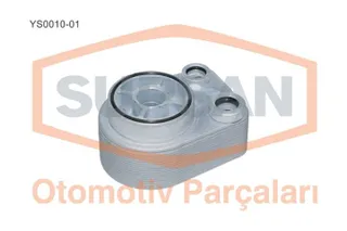 Yağ Soğutucu Renault Clio Ii 1.5dci -Clio Iii 1.5dci -Kango 1.5 Dci -Kangoo Ii 1.5 Dci -Megane Ii 1.5 Dcy -Modus 1.5 Dcy -Scenyc 94.3 X 130.5 X 48 Mm