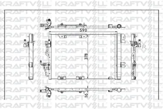 Klima Radyatoru Astra H Zafira B A16xer
