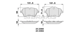 Fren Balatasi On Mini R50 R53 John Cooper Works 06>06 R56 R57 R58 R59 Cooper S