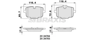 Arka Fren Balatasi Bmw F10 F11 N53 N57