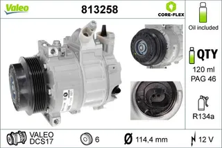 Klima Kompresoru W204 07>14 S204 07>14 C204 11> W212 09>15 C207 09>16