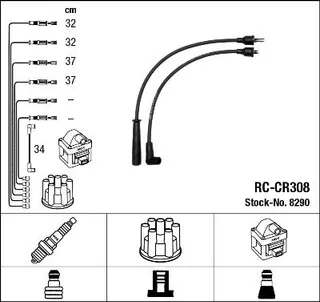 Buji Kablosu Chrysler Voyager 16v (95>01)