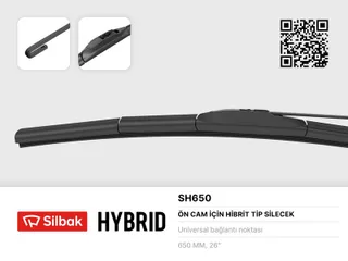 Silecek Supurgesi Hibrit Tipi 650mm Universal