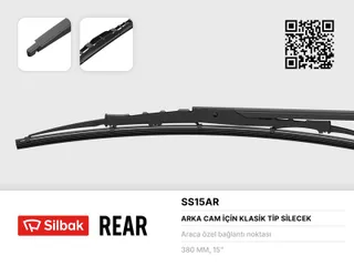 Arka Silecek 380 Mm