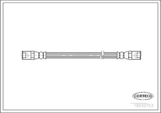 Arka Fren Hortumu Iveco Daily I-Ii 85> 30.8 - 30.8v - 30.10 - 30.10c - 35.8 - 35.8k - 35.10 - 35.10k