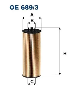 FILTRON OE689.3 Yağ Filtresi Chrysler 300c- Grand Voyager-Dodge Avenger- Journey-Fiat Freemont-Jeep Grand Cherokee I