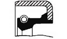 Şanz.Ön Diş Keçesi Massey Ferguson 165 / 240 / 265 / 285 Ö1=28,58 Ö2=41,35  Ö4=9,52