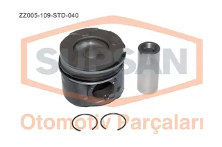 Piston Segman P206 P307 Partner Ii Berlingo Ii C4 C5 Ii P308 P3008 P5008 Dv6 (1,6hdi 16v) Focus Cmax