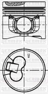 Motor Piston Segman (Std)(2-4 Sirali Piston) Mitsubishi L200 Magnum 98>06 (4d56t Motor)(32 Mm Pim)