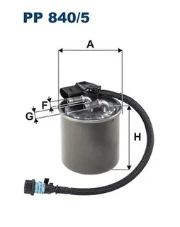 FILTRON PP840.5 Yakit Filtresi Mercedes Vito Om651 W447