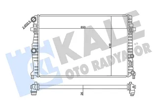 Motor Su Radyatoru Polo Taigo T-Cross A1 Arona Ibiza Fabia Scala/Kamiq 18>> 1.0tsi 1.6tdi Dkla Dkja