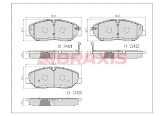 On Fren Balatasi Hyundai H350 Minubus Panelvan 2,5 Crdi (Fisli)