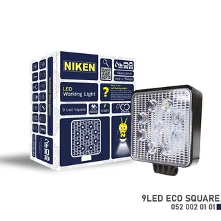 Calisma Lambasi 9 Ledli Kare 27w 10 30v