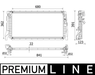 Motor Su Radyatoru Premium Line Bmw F40 F45 F46 F48 F39 Mini F60