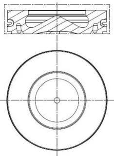 FM 87-70246 0501 Piston+Segman 84.50 Mm 0,20 Mm Kisa E81-E82-E87-E90-E91-E92-E93-E60-E61-X3 E83