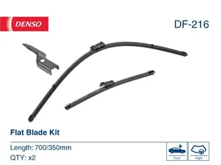 On Silecek Supurgesi   (X2) (700+350 Mm) Ford Fiesta Vii  17> Puma 19> Visioflex Flat Blade