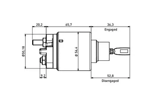 Mars Otomatigi Bosch Tip 12v 3 Delik Vw / Audi