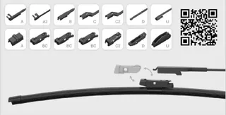 Silecek Süpürgesi Çok Aparatli 650mm A, B, C, D Ve U Tip Kollara Uygun