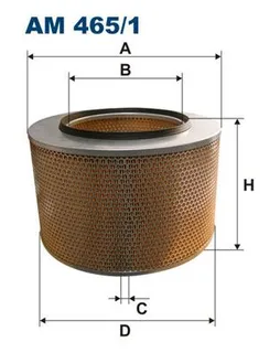 Hava Filtresi Kisa Tip M-Benz Actros 1831-1840-3346-4140 Mp2-Mp3 Axor 1835-1840 Om451-457-501