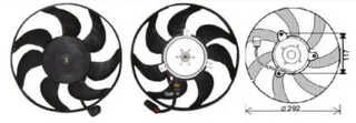 SEGEREKS.59543 Fan Motoru Polo Classic 95 2001 Caddy Ii 1.9 D 4