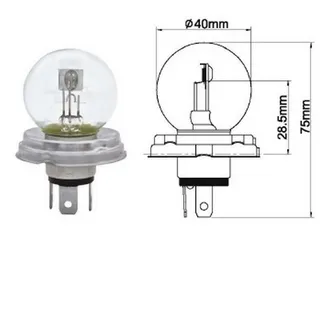 12v 45/40w 3 Fişli Far Ampulü