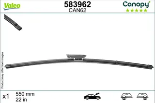 Silecek Supurgesi 550mm (Adet) / (First) Multiconnection Fm55 (Muz Tipi)