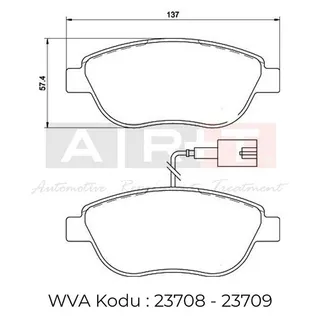 On Fren Balatasi Fiat Bravo Ii Doblo Fiorino Bipper Nemo Pratico Evo Punto Stilo Idea Linea 08> Opel
