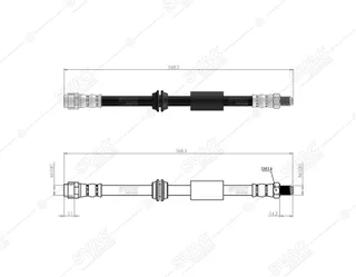 Fren Hortumu On Gl-Class X164 06>12 Ml-Class W164 06>11