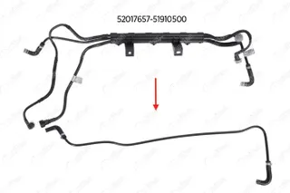 NIFEA 14725 Yakit Borusu Braket Hariç Euro 5 Doblo 1.3 D Multijet 13 >