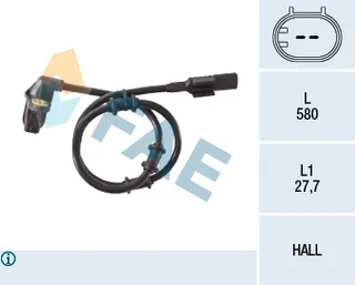 Abs Sensoru Arka Sag Ml-Class W163 99>05