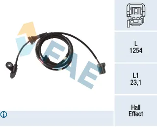 Arka Abs Sensoru Sol Volvo  Xc90 I (275) 2.5 T Awd  02>14