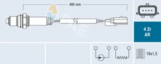 MOTORTEC TRN 0208 Lamda Sensörü Megane Iv