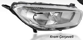 Far Sol Krom Çerçeveli Ford Transit Courier ( 2018 )--