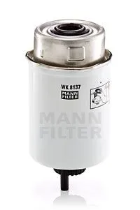 MANN WK 8137 Yakit Filtresi Vidali Filtre New Holland Tm120, Tm130, Tm140, Tm175, Tm190