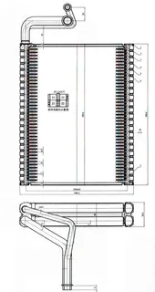 Evaporator Bmw G30 G05 G06 G07 16>