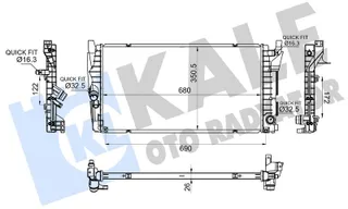 Motor Su Radyatoru Premium Line Bmw F40 F45 F46 F48 F39 Mini F60