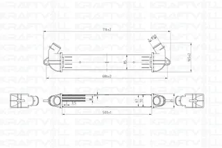 Turbo Radyatoru Doblo 1.3 / 1.9 Jtd