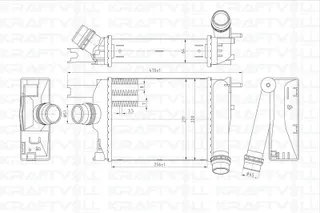 Turbo Radyatoru D.Dokker Duster Lodgy Logan Ii Logan Mcv Ii Sandero Ii R.Captur Clio Iv 1.0 Tce 1.2