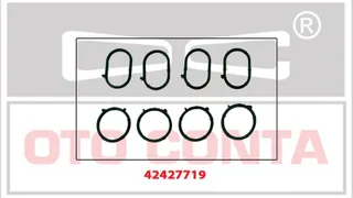 Emme Manifolt Contasi (Silikon Tk.8adet) Doblo Palio Punto 1.9d Jtd188 A3.000 - 223 A6.000