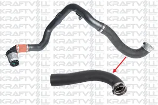 Turbo Hortumu Metal Boru Haric Alt (Konnektorlu) Bmw 5,20 E60 E61