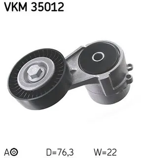 SKF VKM35012 Alternatör Gergi Rulmani Kütüklü Astra F-G-H-Combo-Corsa B-C-Zafira-Vectra C 1.4-1.6-1.8i-1.8 16v