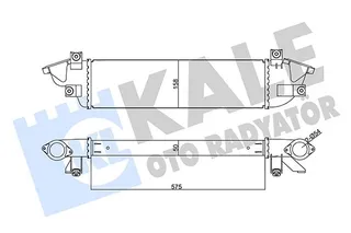 42-3001 Turbo Radyatoru (Intercooler) Mitsubishi L 200 (Kj_,Kk_,Kl_) 2.4 Di-D 2015-