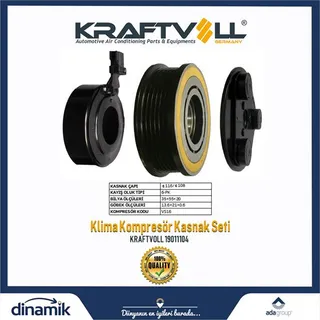 Klima Kompresor Kasnak Seti Ford Focus 6pk 04>11