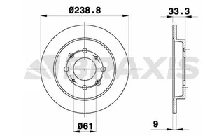 Debriyaj Alt Merkezi Honda Civic 06>12 / City 08> / Hr-V 15> / Jazz 08>
