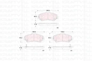 On Fren Balatasi Jeep Grand Cherokee 2.8 Wrangler Iii