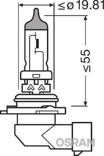 12v Standart 9006 Ampul 51w Hb4
