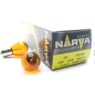 12v Tek Duy  21w 93 Yakin Tirnak Ampul Sari Cam