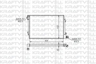 Motor Radyatoru (648x460) Caddy Passat Golf Jetta Octavia Touran Altea Superb 2,0tdi Cfhc 04>13