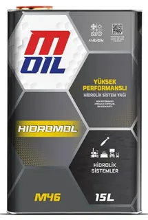Hidrolik Yaği Hidromol M 46 (15 Lt) (Teneke)