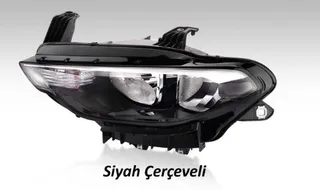 Far Motorlu Sol Fiat Egea Siyah Çerçeveli